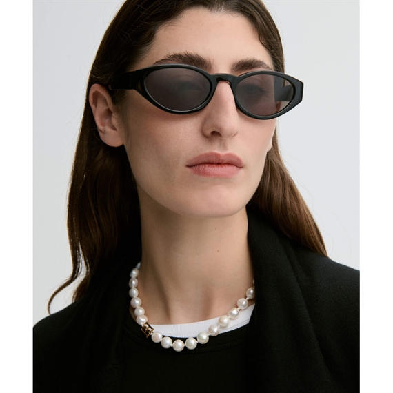 By Malene Birger Herle Perlehalskæde, Soft White 